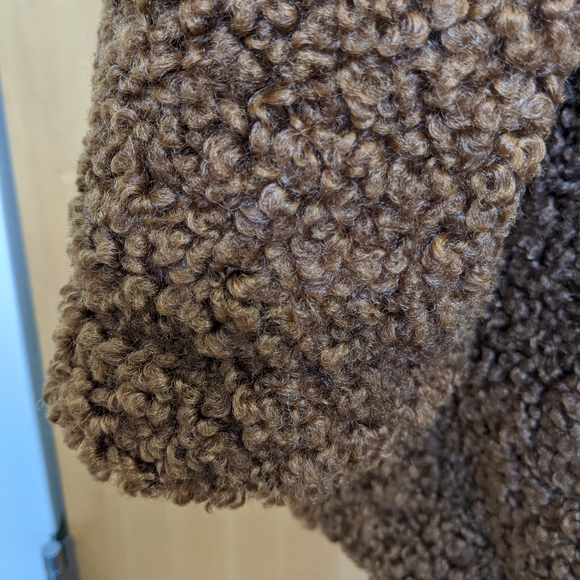 Max studio curly faux fur jacket - Picture 4 of 6